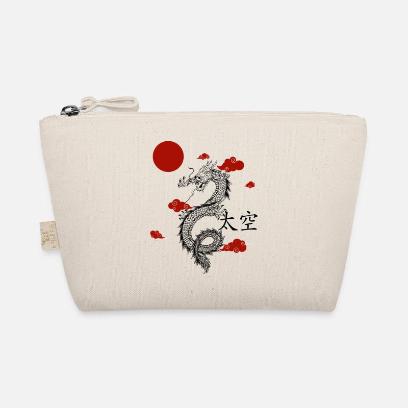 Drache - Bio-Täschchen - Natur