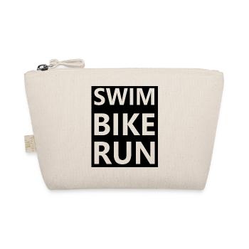 Triathlon Natation Bike Run Marathon - Trousse biologique - nature - Devant