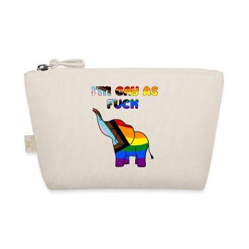I'm so gay - Organic Pouch - nature - Front