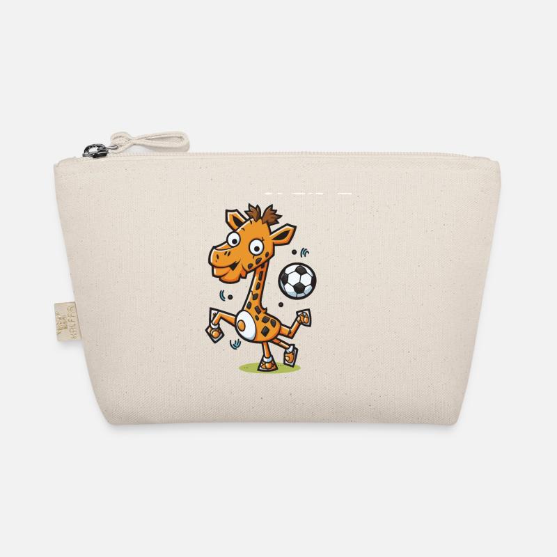 Goal-Scoring Giraffe Organic Pouch