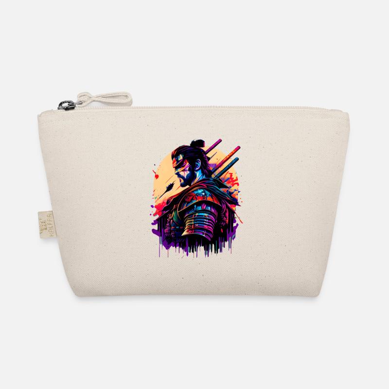 illustration Samurai Warrior Japon Trousse biologique