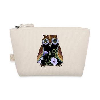 Eulenvogel - Bio-Täschchen - Natur - Vorne