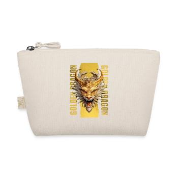 Dragon Gold Fantasy Magic Mysticism Creature Animal - Organic Pouch - nature - Front