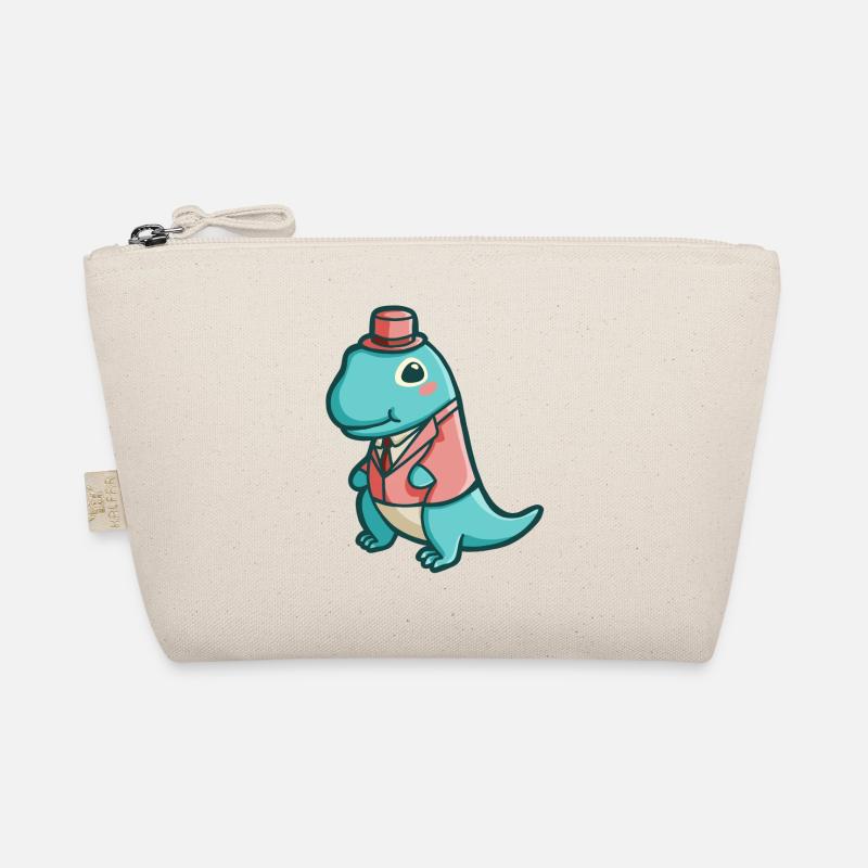 hugadino Gentleman Dino, süßer Dinosaurier Bio-Täschchen