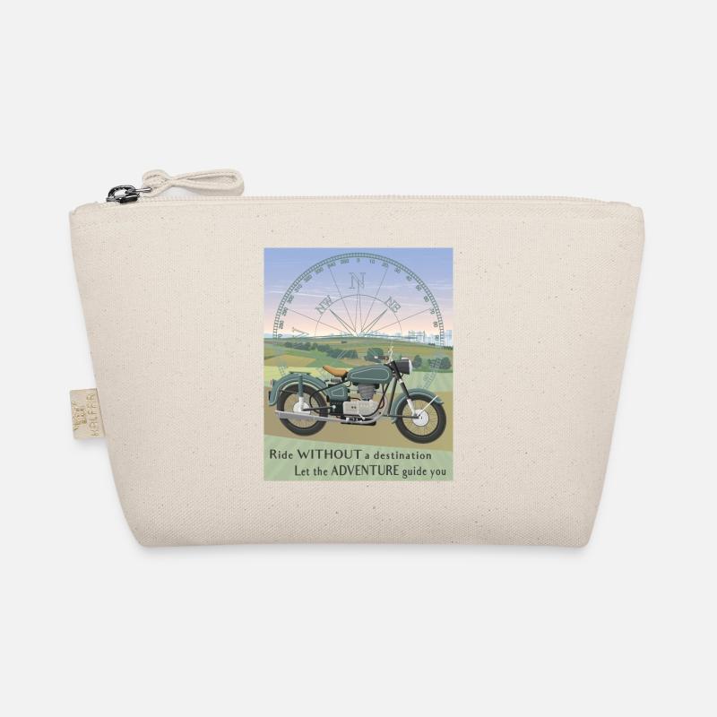 Motorcycle Ride Organic Pouch