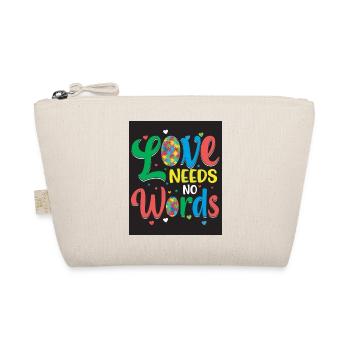 Love needs no words. Langage universel - Trousse biologique - nature - Devant