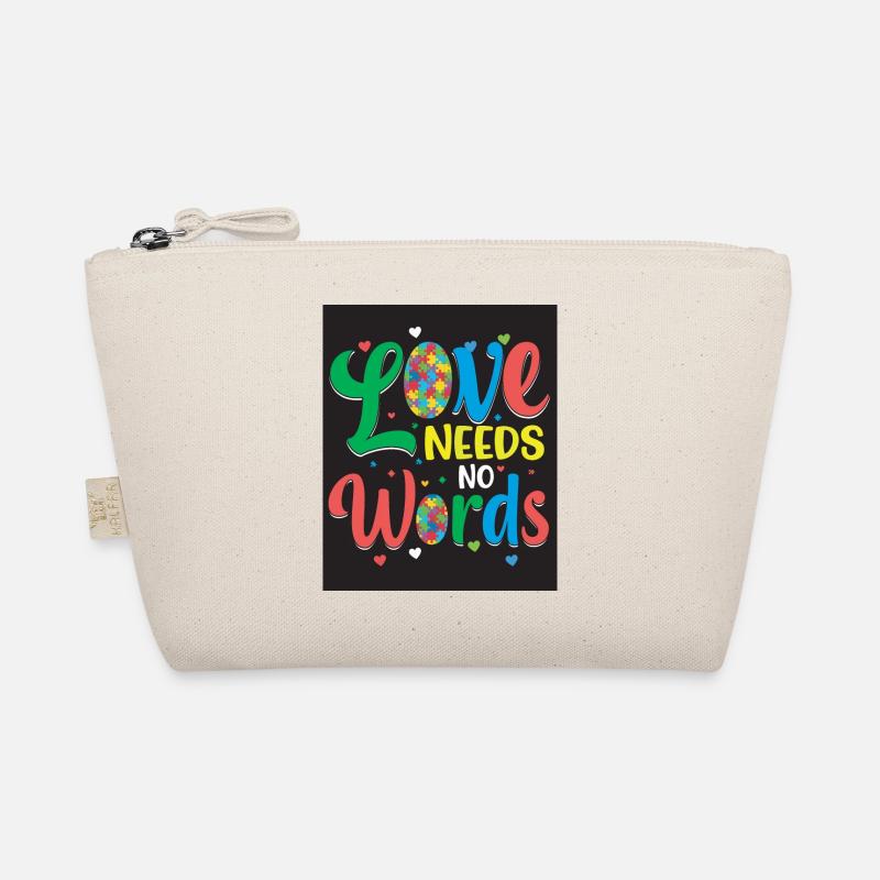 Love needs no words. Universal language Organic Pouch