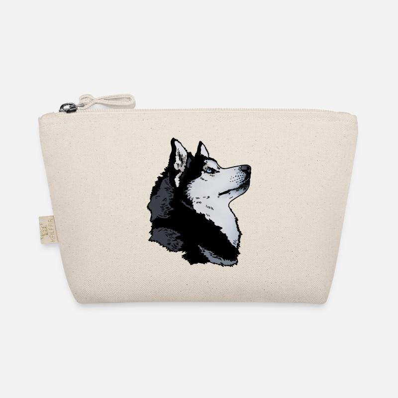 Husky head Organic Pouch