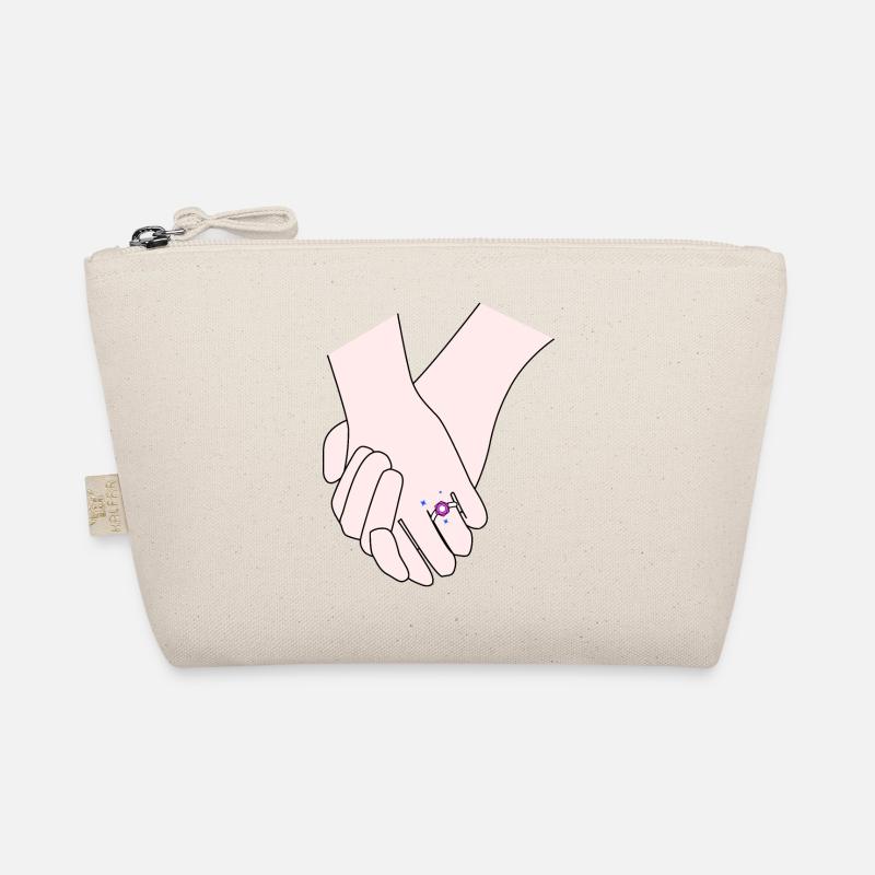 Händchen haltend am Mittwoch Bio-Täschchen