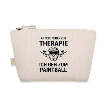 Paintball Airsoft - Bio-Täschchen - Natur - Vorne
