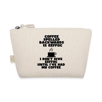 Le café avant de commencer la journée* - Trousse biologique - nature - Devant