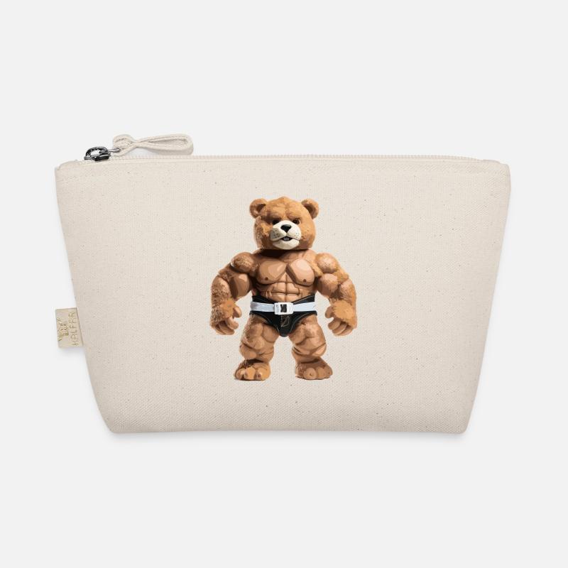 starker Teddy Bio-Täschchen