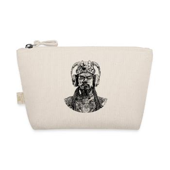 Samurai beat du futur : hip-hop sur chemise - Trousse biologique - nature - Devant