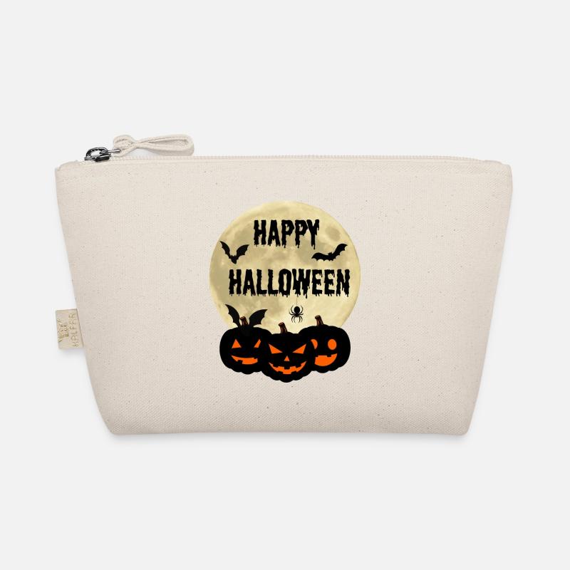 Fröhliches Halloween Bio-Täschchen