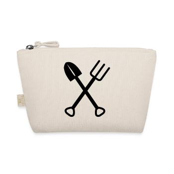 Spade Rake Rake Symbol Symbole de jardin Outils - Trousse biologique - nature - Devant