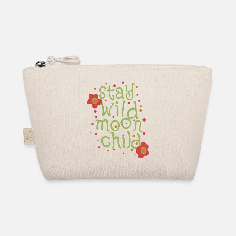 Stay wild moonchild - Bio-Täschchen - Natur