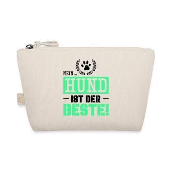 My dog is the best - Organic Pouch - nature - Front