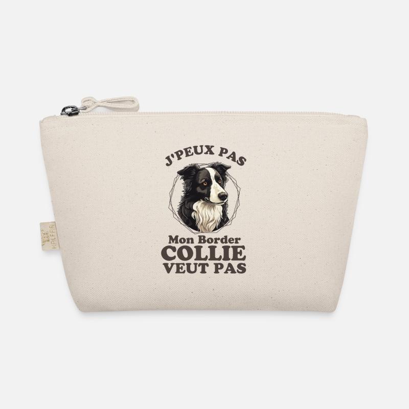 Chien mignon border collie Trousse biologique