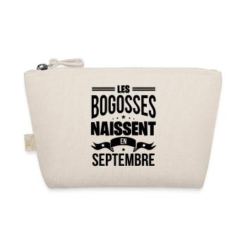 anniversaire septembre, naissance septembre - Trousse biologique - nature - Devant