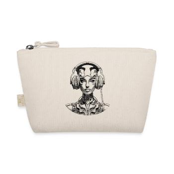 Chemise portrait cyborg de science-fiction cool pour les fans de musique - Trousse biologique - nature - Devant