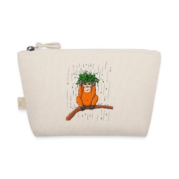 Rimba im Regen - Bio-Täschchen - Natur - Vorne