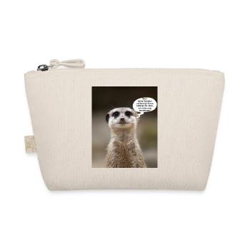 Erdmännchen - Bio-Täschchen - Natur - Vorne