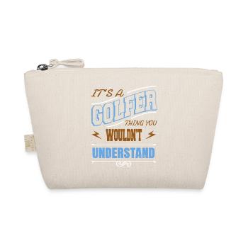 GolfGift Cool Happy GolfVêtements GarçonsGolf GolfEnfants - Trousse biologique - nature - Devant