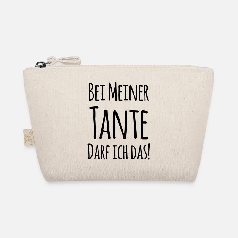 Bei Tante darf ich das! - Bio-Täschchen - Natur