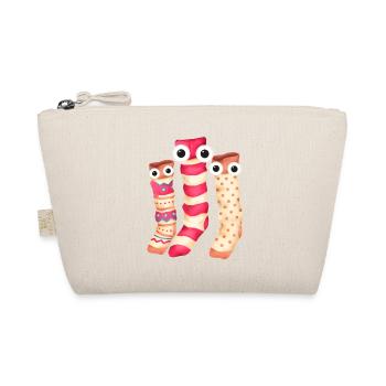 Chaussettes, Chaussette Famille, Famille, Trio - Trousse biologique - nature - Devant
