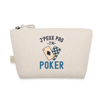Joueur de poker - Trousse biologique - nature - Devant