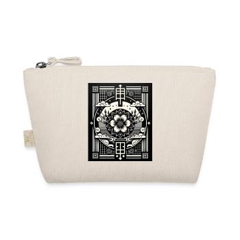 Zen Harmony Geometric Lotus - Bio-Täschchen - Natur - Vorne