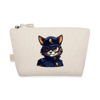 Katzen Polizei - Bio-Täschchen - Natur - Vorne