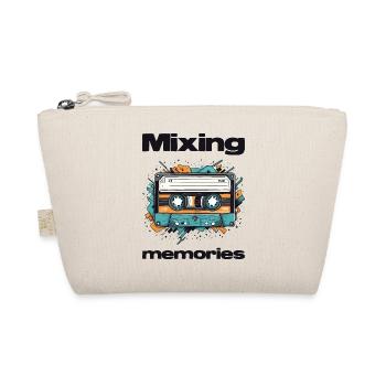 Mixing memories. Retro cassette. - Organic Pouch - nature - Front