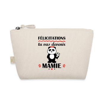 Tu vas devenir mamie, annonce grossesse, famille - Trousse biologique - nature - Devant