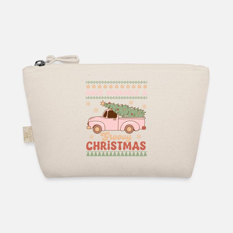 Hässlicher Weihnachtspullover Bio-Täschchen