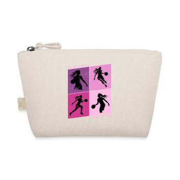 Basket-ball Femme Basketteur Joueur de basket-ball - Trousse biologique - nature - Devant