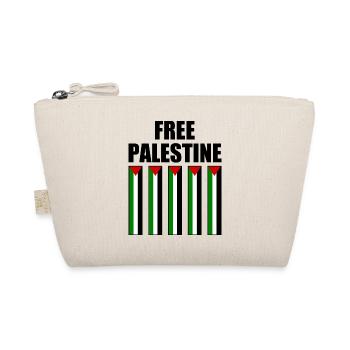 Free palestine - Bio-Täschchen - Natur - Vorne