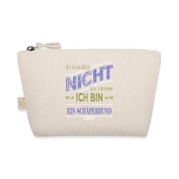 pfote hundehalter geburtstagsgeschenkidee terrier - Bio-Täschchen - Natur - Vorne