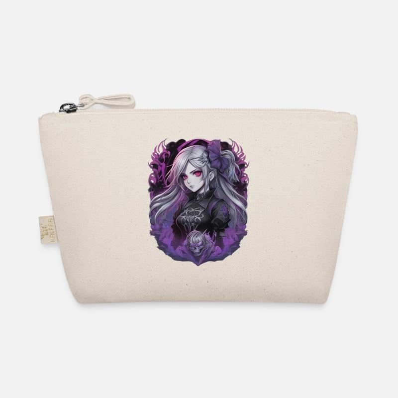 Gothic Anime Mädchen Bio-Täschchen