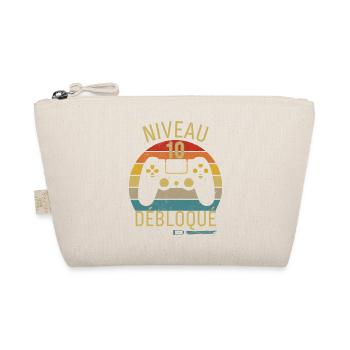 Anniversaire Niveau 10 Ans Débloqué Gamer Gaming - Trousse biologique - nature - Devant