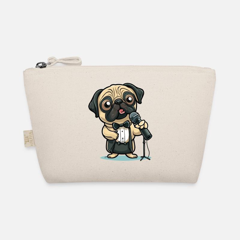 Pug Comedy Club Organic Pouch