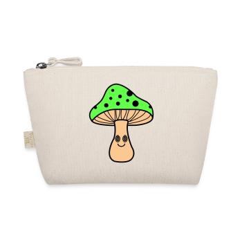 Hypnotic Mushroom - Organic Pouch - nature - Front