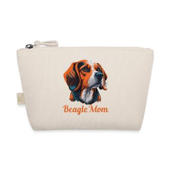 Beagle Mom - Bio-Täschchen - Natur - Vorne