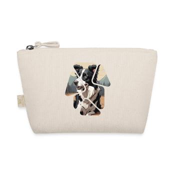 Chien de race border collie - Trousse biologique - nature - Devant