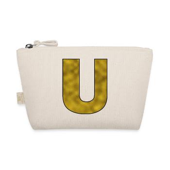 Lettre U Or - Trousse biologique - nature - Devant