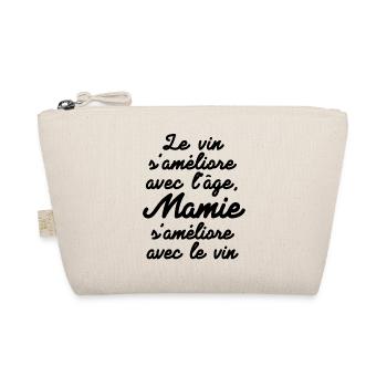 mamie, mamie humour, amateur de vin - Trousse biologique - nature - Devant