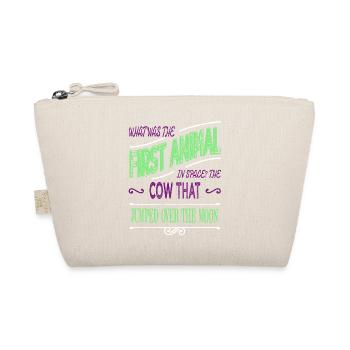 Birthday Gift Astrology Spaceship Gift Colors - Organic Pouch - nature - Front