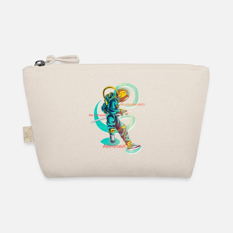 Astronaut Samurai 1 - Bio-Täschchen - Natur