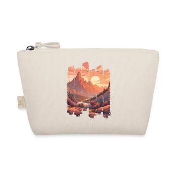 paysage naturel coucher de soleil montagnes - Trousse biologique - nature - Devant