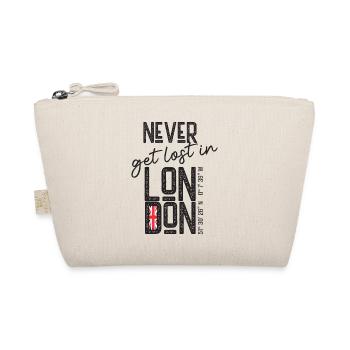 Never get lost in London - Organic Pouch - nature - Front